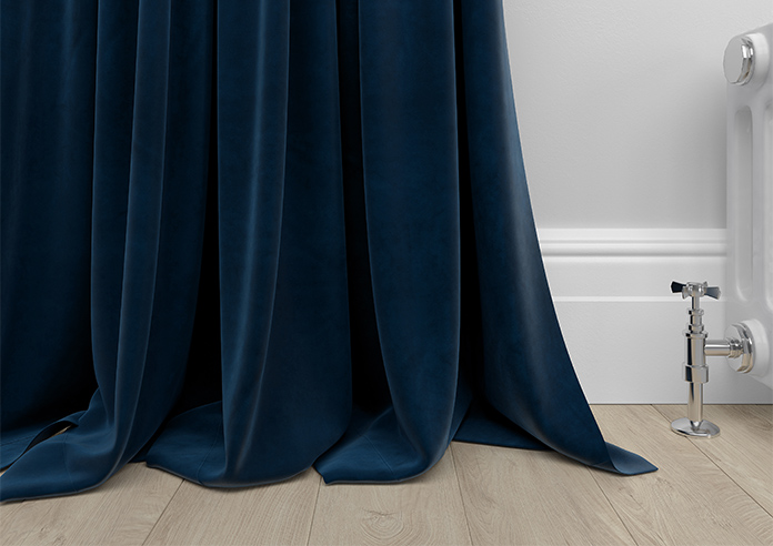Ultra Luxe Velvet, Deep Blue - Made to Measure Curtains - Image 6